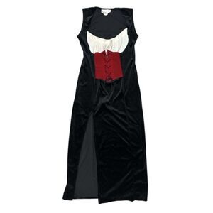 Vintage 90s Cinema Secrets Costume Dress Corset Gothic Medieval Renaissance 14